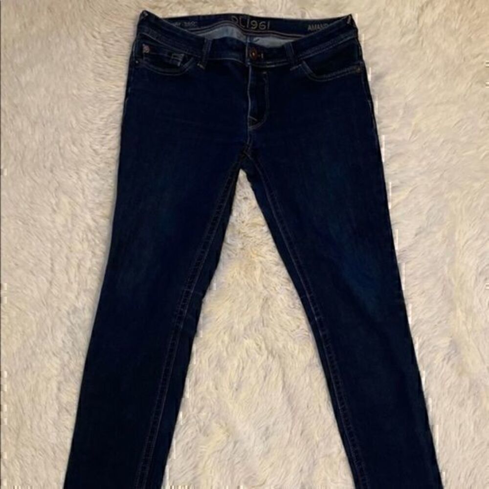 Dark Blue DL1961 skinny jeans size 28